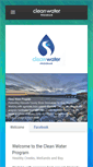 Mobile Screenshot of cleanwaterprogram.org
